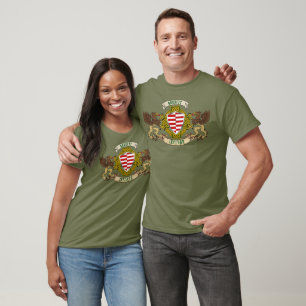 Camiseta Barrett Escudo Irlandês & Grifos Personalizado