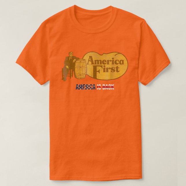 Camiseta Barrica Primeiro América   (Frente do Design)