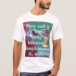 Camiseta Barriga de cerveja