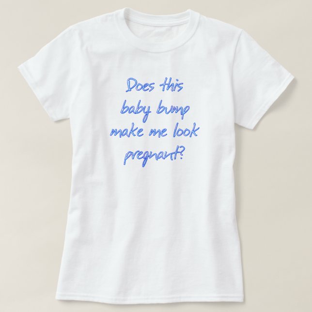 Camiseta Barriga de Grávida (Frente do Design)