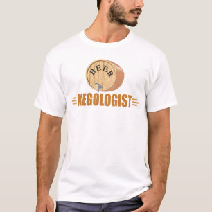 Camiseta Barril de Cerveja Humorístico para Kegologista