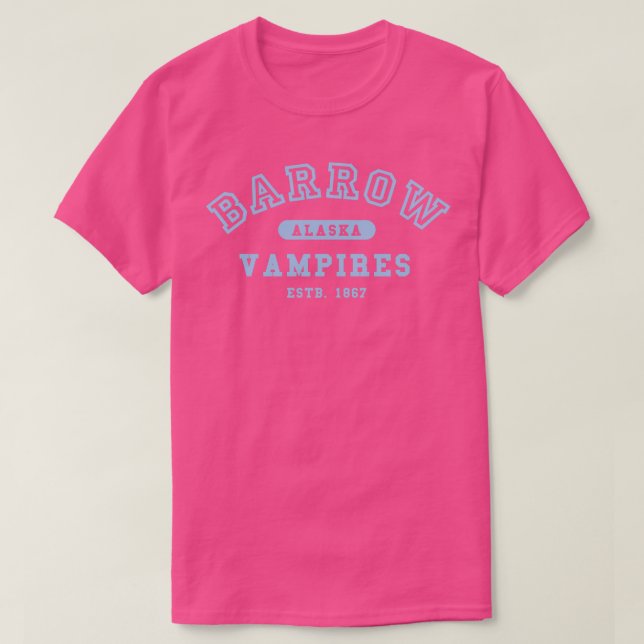 Camiseta Barrow Alaska Vampires (Frente do Design)
