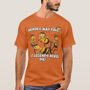 Camiseta Barry Bee Benson Legends Nunca MORRE