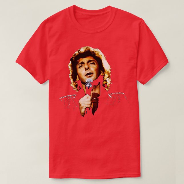 Camiseta Barry Manilow (Frente do Design)