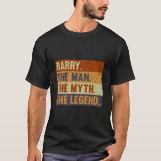 Camiseta Barry The The Myth The Legend For Barry
