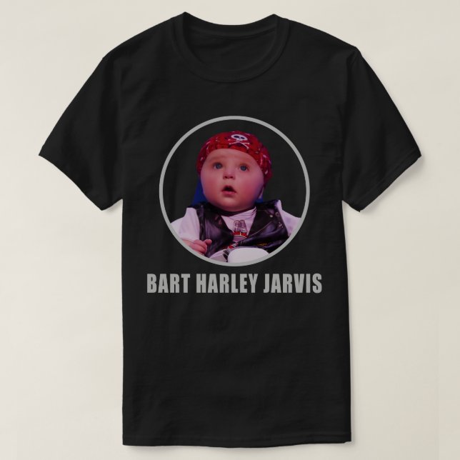 Camiseta Bart Harley Jarvis (Frente do Design)