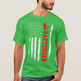 CAMISETA BARTENDER AMERICA FLAG