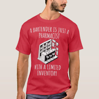 Camiseta Bartender Engraçado Dizendo 30