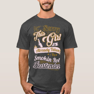 Camiseta Bartender heart beat 2