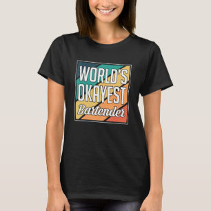 Camiseta Bartender Mais ou Menos do Mundo