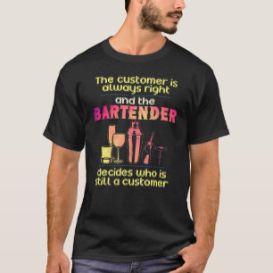 Camiseta Bartender Para Bartending