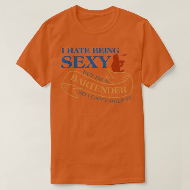 Camiseta Bartender Para Mulheres Chef Mixologista De Barman (Frente do Design)