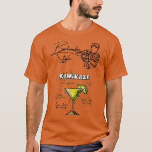 Camiseta Bartender Style Kamikaze