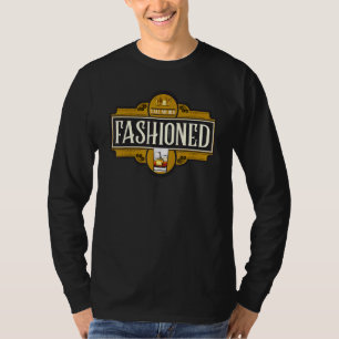 Camiseta Bartender Vintage Me Chame De Velho Whisky Dri