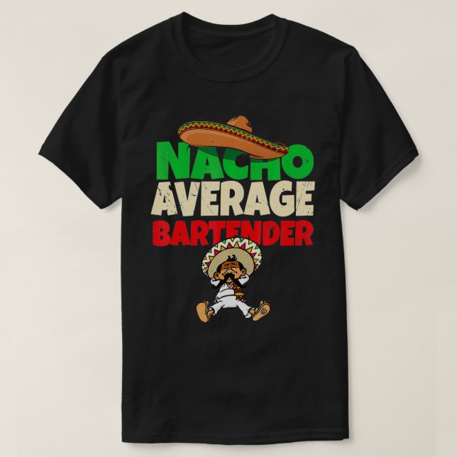 Camiseta Bartenders  Bartending Stuff Joke Pun Funny Bartke (Frente do Design)