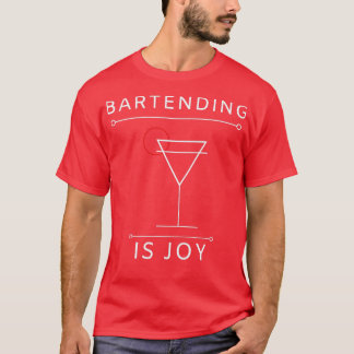Camiseta Bartending é alegria