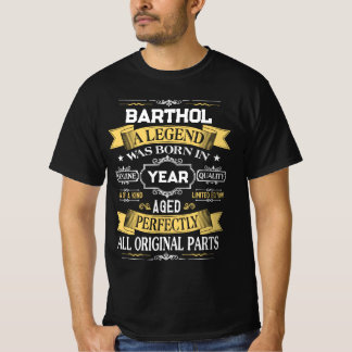 Camiseta BARTHOL Uma Lenda Nasceu no Ano