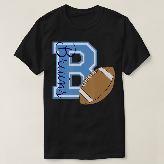 Camiseta Bartlesville Bruins Football  (Frente do Design)