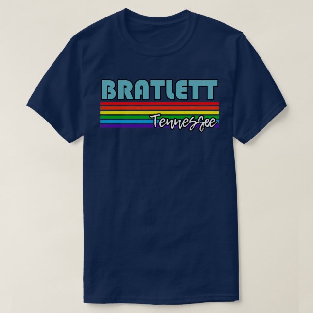 Camiseta Bartlett Tennessee Pride Bartlett Gift LGBT (Frente do Design)