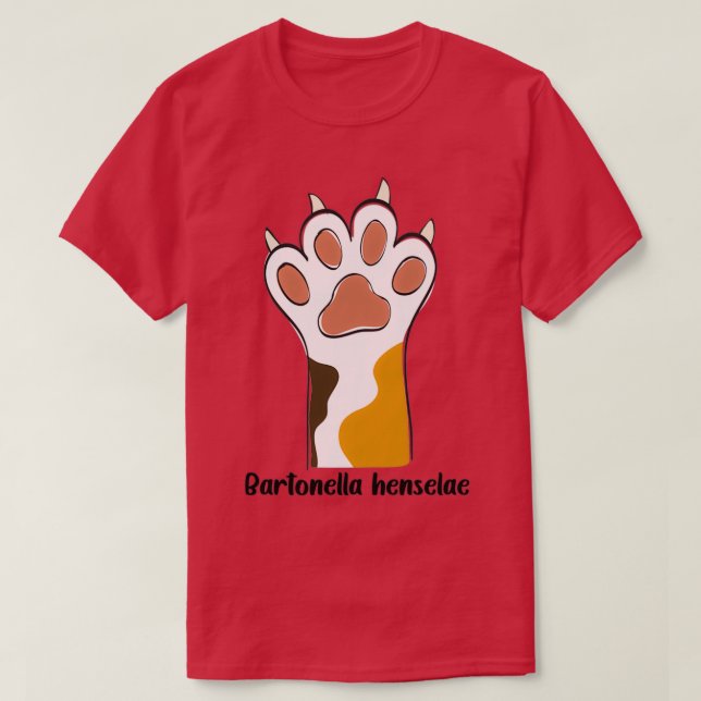 Camiseta Bartonella henselae (Frente do Design)