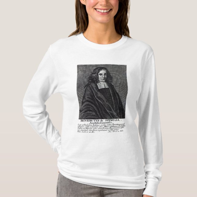 Camiseta Baruch de Spinoza (Frente)