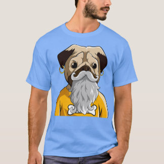 CAMISETA BARULHA DE PUG COM OUVIMENTO 1