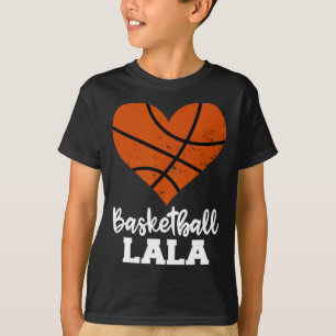 Camiseta Basball LaLa Fun Basball Heart Avó La La La La La