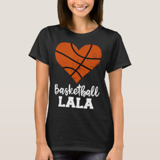 Camiseta Basball LaLa Fun Basball Heart Avó La La La La La