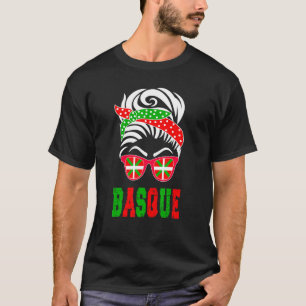 Camiseta Basco Country Flag Basco Girl