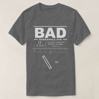 Camiseta Base Aérea da Barksdale AFB BAD