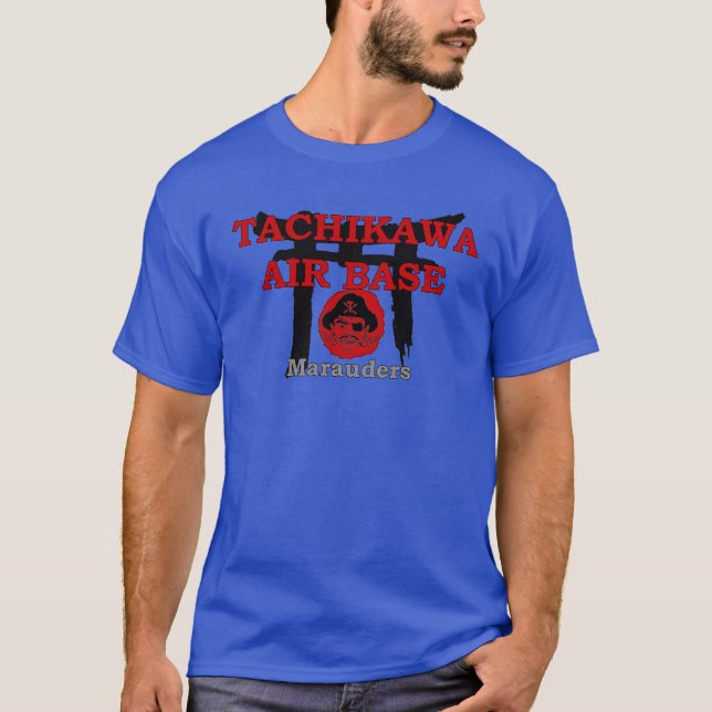Camiseta base aérea japão de tachikawa (Frente)