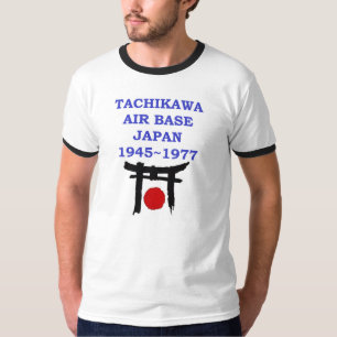 Camiseta base aérea japão de tachikawa