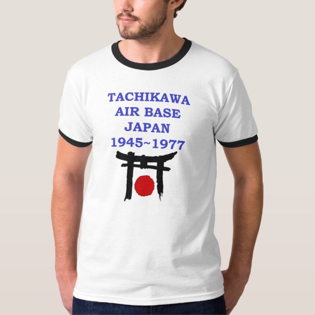 Camiseta base aérea japão de tachikawa (Frente)