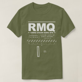 Camiseta Base da Força Aérea Ching Chuan Kang RMQ