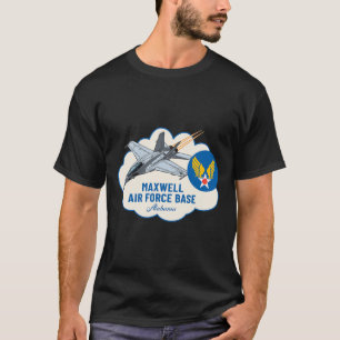 Camiseta Base Da Força Aérea Maxwell AFB No Alabama Al Vete