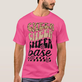 Camiseta Base de Animação Groovy Base de Cheerleader Base d