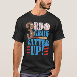 Camiseta Base de Bateria do 3º Grau de Volta à Escola
