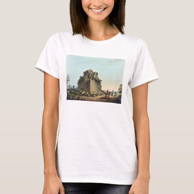 Camiseta Base de uma Coluna Colossal perto de Syracuse, pla (Frente)