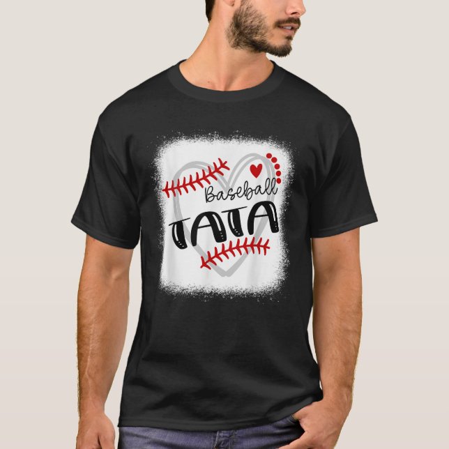 Camiseta Base Personalizada de Homens de Tata Cuta Tee Hear (Frente)