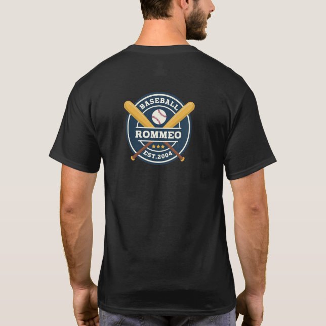 Camiseta Baseball (Verso)