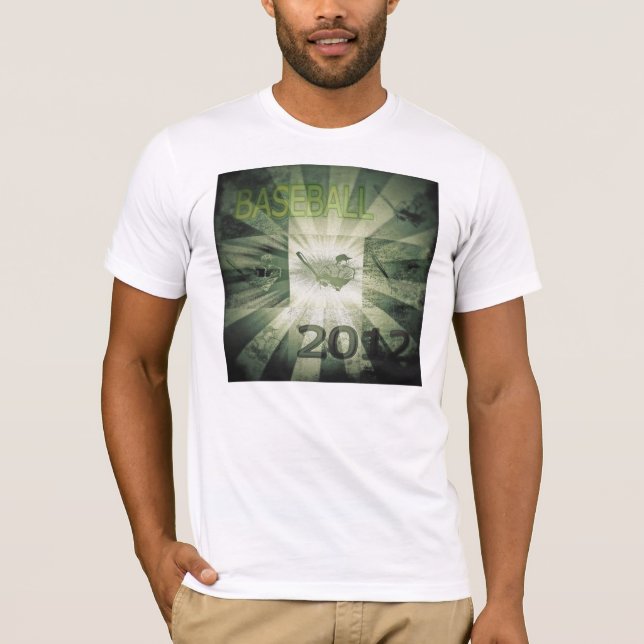 Camiseta Baseball 2012 - T-Shirt vintage (Frente)