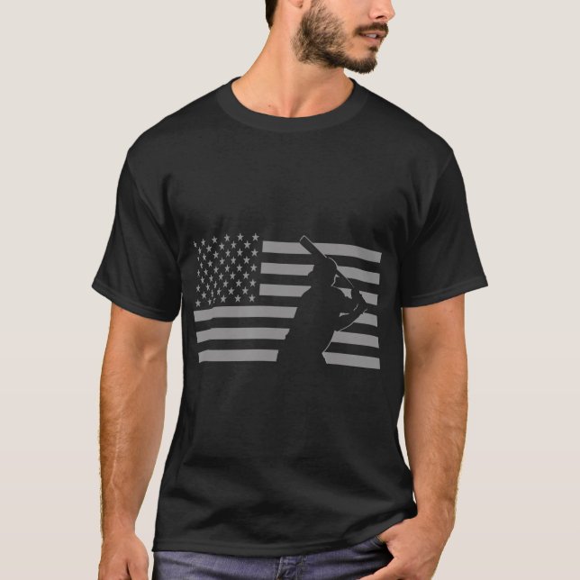 Camiseta Baseball Americano (Frente)