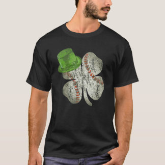 Camiseta Baseball Boys St Patricks Day Shamrock Irish Men W