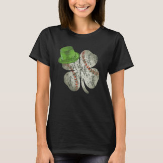 Camiseta Baseball Boys St Patricks Day Shamrock Irish Men W