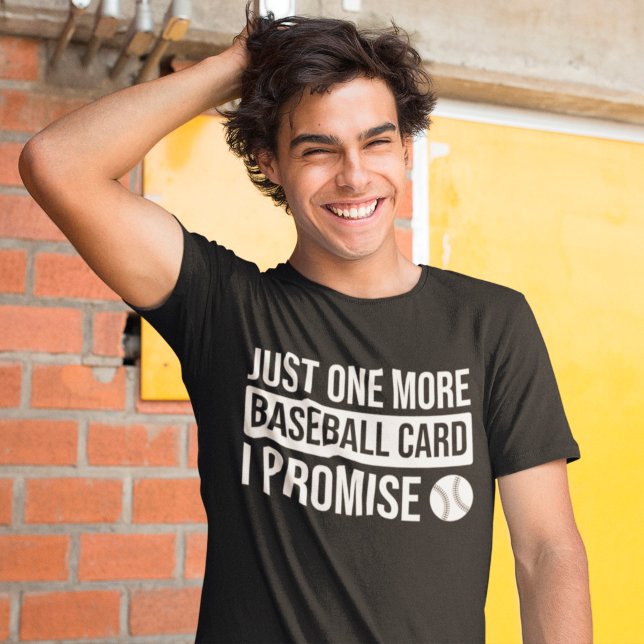 Camiseta Baseball Card Collector Funny Trading Saying (Criador carregado)