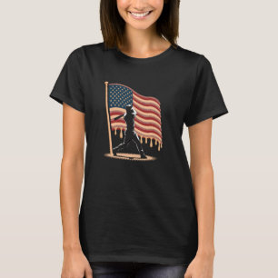 Camiseta Baseball Crianças Dripping Meninos EUA Drip Sorvet