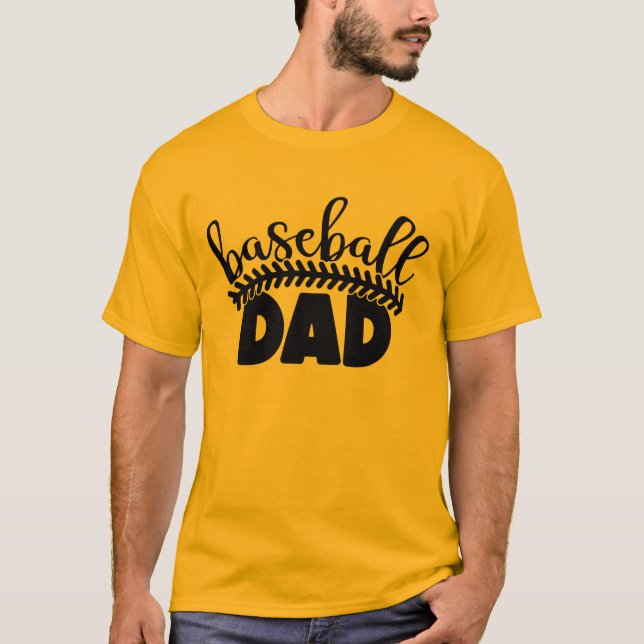 Camiseta Baseball  Dad  (Frente)