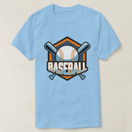 Camiseta Baseball de texto personalizado