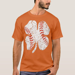 Camiseta Baseball Dia de São Patrício Boys Men Catcher Pitc