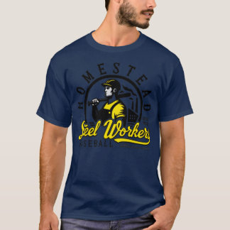 Camiseta Baseball dos Trabalhadores da Aço Homestead - 1905